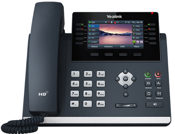 IP Desk phone Included - Yealink T46U